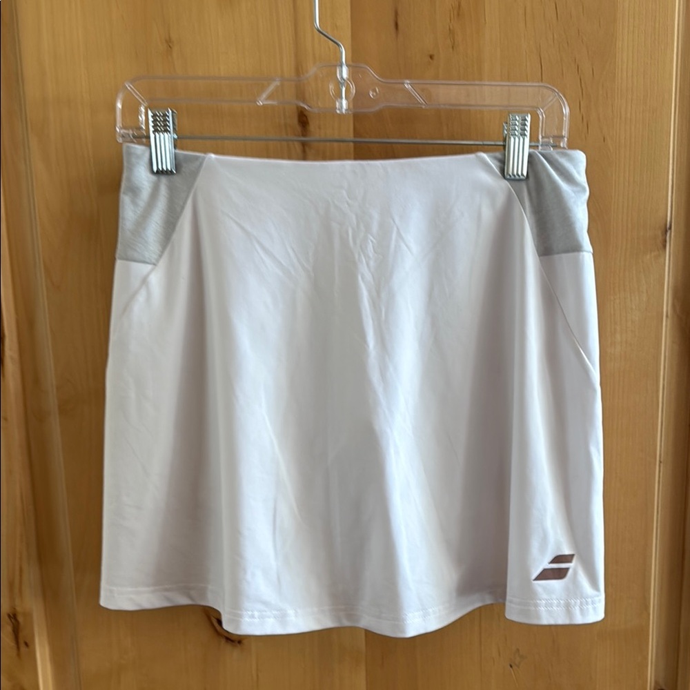 Babolat White Tennis Skirt